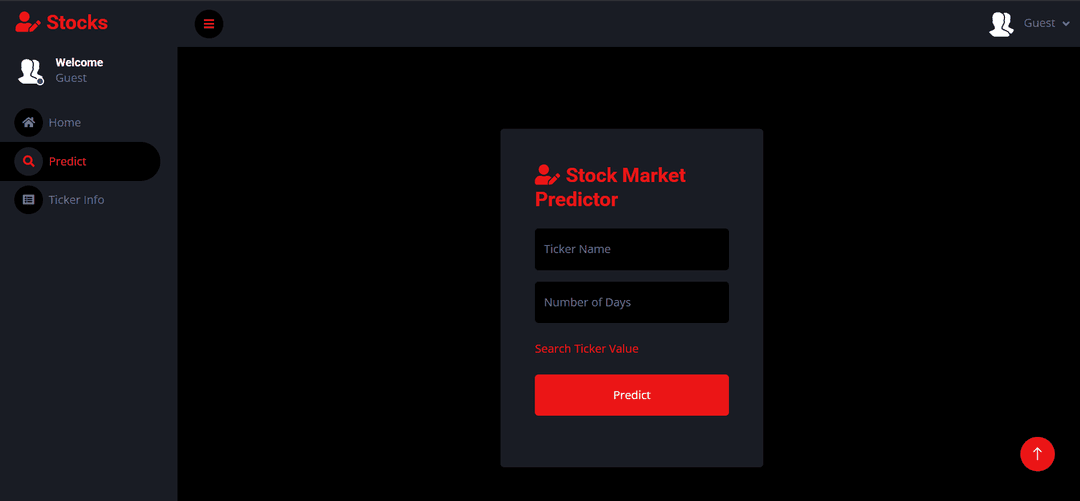 Stock Predictor WebApp